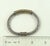 Vintage Gold Over Sterling Silver Dot Design Heavy 6" Bracelet (32.1G)