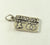 Vintage 925 Sterling Silver "Bank Usa" Credit Card Charm Pendant (2.1G)