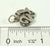 Vintage 925 Sterling Silver Filigree Heart "21" Charm Pendant (2.3G)