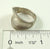 Vintage 925 Sterling Silver Wide Wavy Band Design Ring Size 10.25 (4.6G)- 230019