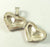 Vintage 925 Sterling Silver Dagle Locket Heart Charm Pendant (2.6G)