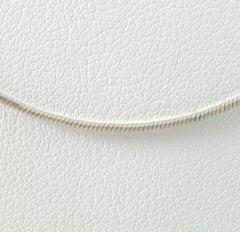 Vintage 925 Sterling Silver Fine Italy Snake Chain Necklace (2.9G)