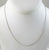 Vintage 925 Sterling Silver Fine Italy Snake Chain Necklace (2.9G)