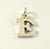 Vintage Jewelry 925 Sterling Silver Sjc Designer Letter "E" Charm