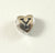 Vintage Jewelry 925 Sterling Silver Letter "Y" Heart Bead Charm/Pendant