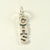 Vintage Jewelry 925 Sterling Silver Initials "Chs" Charm