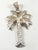 Vintage 925 Sterling Silver Raised Palm Tree Design Pendant (12.3G)