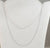 Vintage 925 Sterling Silver Italy 18" Link Chain Necklace (0.8G)