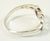 Vintage Jewelry 925 Sterling Silver Double Hearts Ring Size 7.5