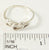 Vintage Jewelry 925 Sterling Silver Double Hearts Ring Size 7.5