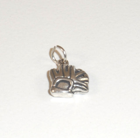 Vintage 925 Sterling Silver Baseball Glove/Mitt Charm (1.5G) (1.5G)