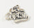 Vintage Jewelry 925 Sterling Silver "Go Captain" Cheer Design Charm