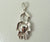 Vintage Jewelry 925 Sterling Silver Angel Starter Stone Pendant