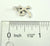 Vintage Jewelry 925 Sterling Silver Cursive Letter "X" Design Charm