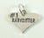 Vintage Jewelry 925 Sterling Silver "#1 Babysitter" Heart Design Charm