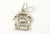 Vintage Jewelry 925 Sterling Silver "Open House" Pendant