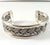 Vintage 925 Sterling Silver Mexico Luxurious Rope Trim Bracelet (43.1G)