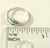 Vintage 925 Sterling Silver Blue Inlay Turquoise Ring Size 4 (1.4G)