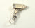 Vintage Jewelry 925 Sterling Silver Crafters Hot Glue Gun Design Charm