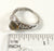 Vintage 925 Sterling Silver Multi Color Rainbow Stone Ring Sz 8 (3.3G)