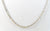 Vintage 925 Sterling Silver India Figaro Link Chain Necklace (6.5G)