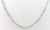 Vintage 925 Sterling Silver Italy Figaro Link Chain Necklace (3.1G)