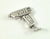 Vintage Jewelry 925 Sterling Silver Crafters Hot Glue Gun Design Charm