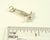 Vintage Jewelry 925 Sterling Silver Pick Axe Design Charm