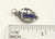 Vintage Jewelry 925 Sterling Silver "Project Involve" Abwa '85 Charm