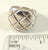 Vintage 925 Sterling Silver Basketweave Design Dome Ring Size 6 (10.1G)