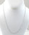 Vintage 925 Sterling Silver Long Elegant Link Chain Necklace (1.4G)