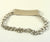 Vintage Elco 925 Sterling Silver "Charlotte" Link Chain Bracelet (20G)