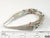 Vintage 925 Sterling Silver Multi-Strand Beaded Coral Bracelet (64.2G)