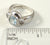 Vintage 925 Sterling Silver Light Blue Topaz Ring Size 7 (6.1G)