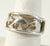 Vintage 925 Sterling Silver Dolphin Design Band Ring Size 7 (5.2G)