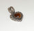 Alwaysbelisting: Vintage 925 Sterling Silver Tiger Eye Heart Pendant