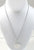 Jane Seymour Kay Jewelers Sterling Silver Open Hearts Family 18.25" Necklace