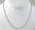 Vintage 925 Sterling Silver Ball Bead Link Design 16" Necklace (4.5G)