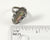 Vintage 925 Sterling Silver Shiny Mult (2.2G) -Color Abalone Ring Size 3.75