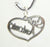 Vintage Jewelry 925 Sterling Silver San Antonio Heart Shape Pendant