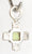 Alwaysbelisting: Vintage 925 Sterling Silver Green Stone Cross Pendant