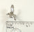 Vintage 925 Sterling Silver Small Eagle Design Charm Pendant (2.6G)