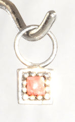 Alwaysbelisting: Vintage 925 Sterling Silver Raised Pink Coral Pendant