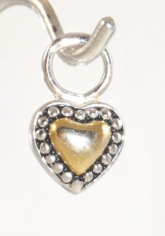 Alwaysbelisting: Vintage 925 Sterling Silver Raised Heart Pendant