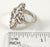 Vintage 925 Sterling Silver Floral Scroll Filigree Ring Size 7.75 (2.2G)- 187388