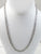 Vintage 925 Sterling Silver Anchor Marine Chain Link Necklace (15.2G)