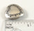 Vintage 925 Sterling Silver Heart Design Button Cover (4.7G)