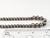 925 Sterling Silver Dark Graduated Beads Design 18.35" Necklace (28.8G)