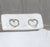 Alwaysbelisting: Vintage 925 Sterling Silver Unique Heart Shape Earrings -110412