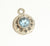 Alwaysbelisting: Vintage 925 Sterling Silver Round Blue Stone Pendant